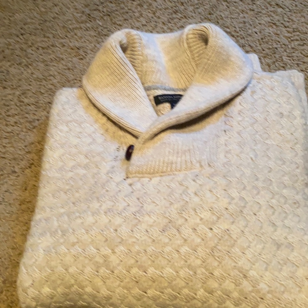 Men’s banana republic long sleeve sweater